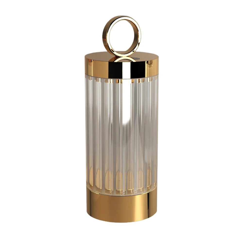 4034-128 THOA PORTABLE LED Tischleuchte gold-glanz 3 W/ PREBIT
