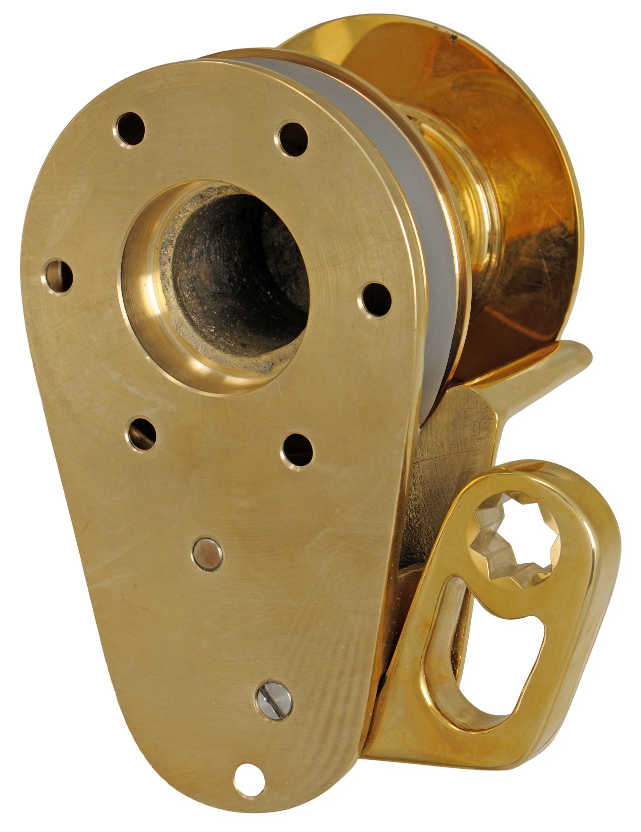 1880-263 WILMEX Fallwinde / Schwertfallwinde aus Bronze Typ 2 - rechtsdrehend