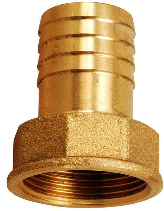 Schlauchtülle Messing mit Innengewinde Schlauchtülle Messing mit Innengewinde