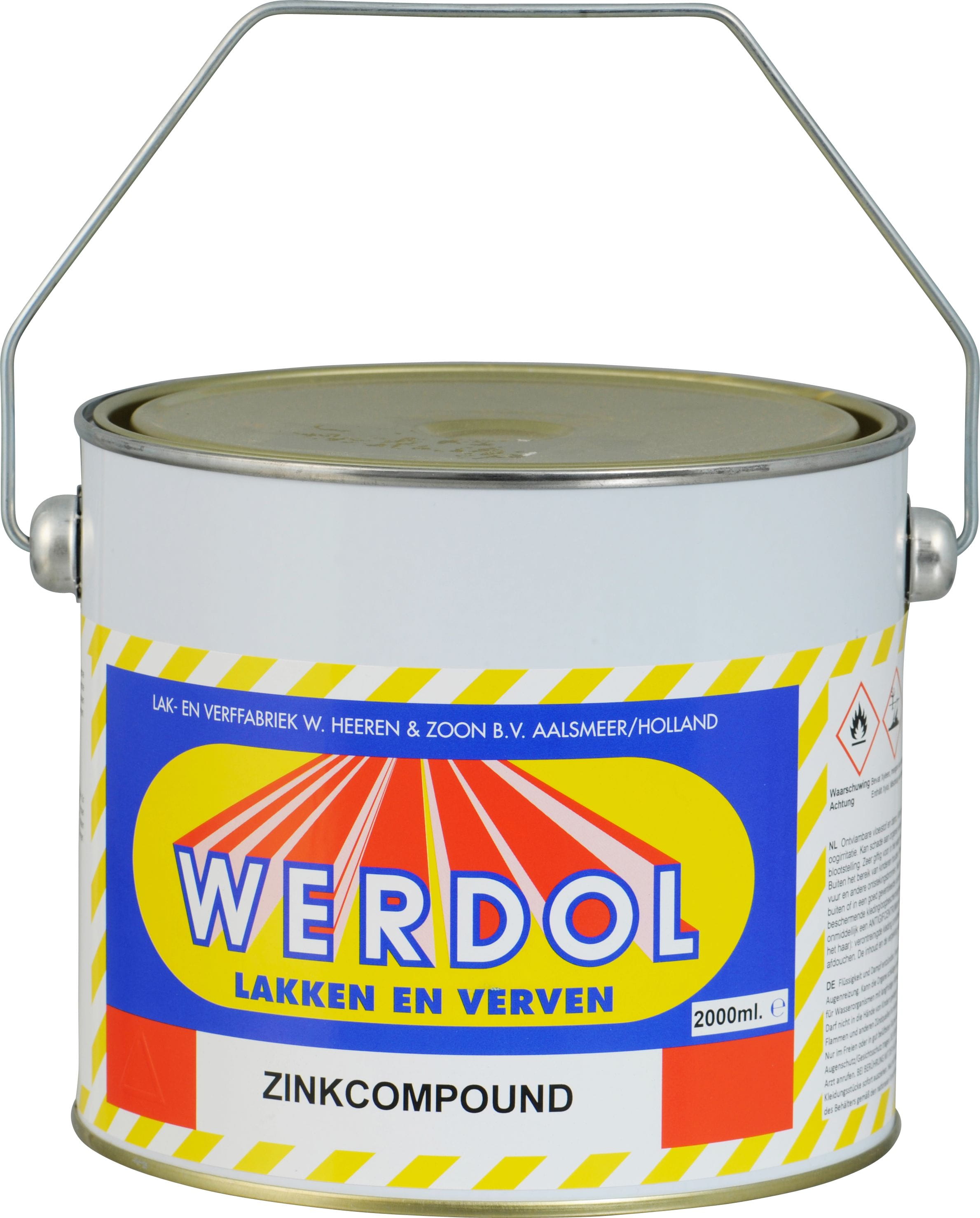 2052-502 WERDOL Zinkstaubfarbe 2l EPIFANES WERDOL Zinkstaubfarbe