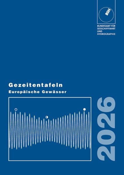 Gezeitentafeln 2026: Europäische Gewässer BSH 2115