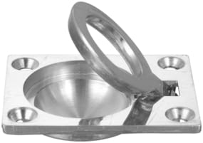 Brass flush handle polished or chromed Brass flush handle polished or chromed