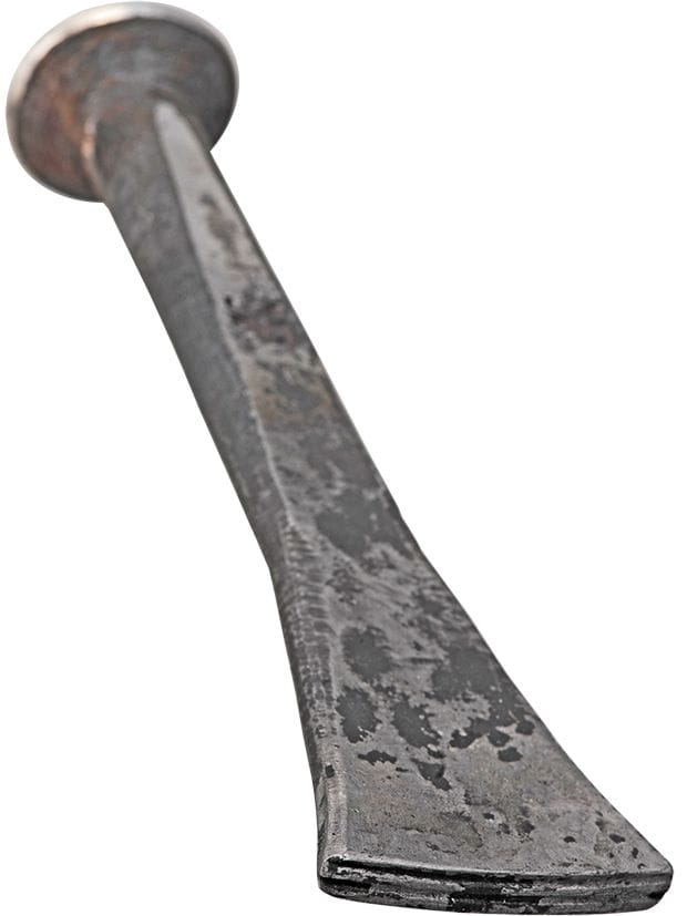 Caulking irons hand forged, straight Caulking irons hand forged, straight