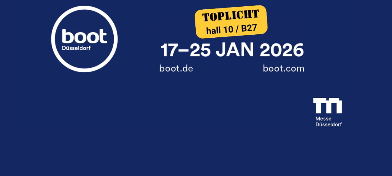 Have a chat with the TOPLICHT crew at the trade fair booth