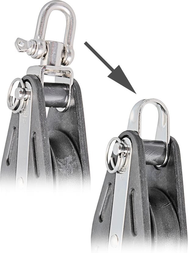 Stainless steel shackle without pin Stainless steel shackle without pin