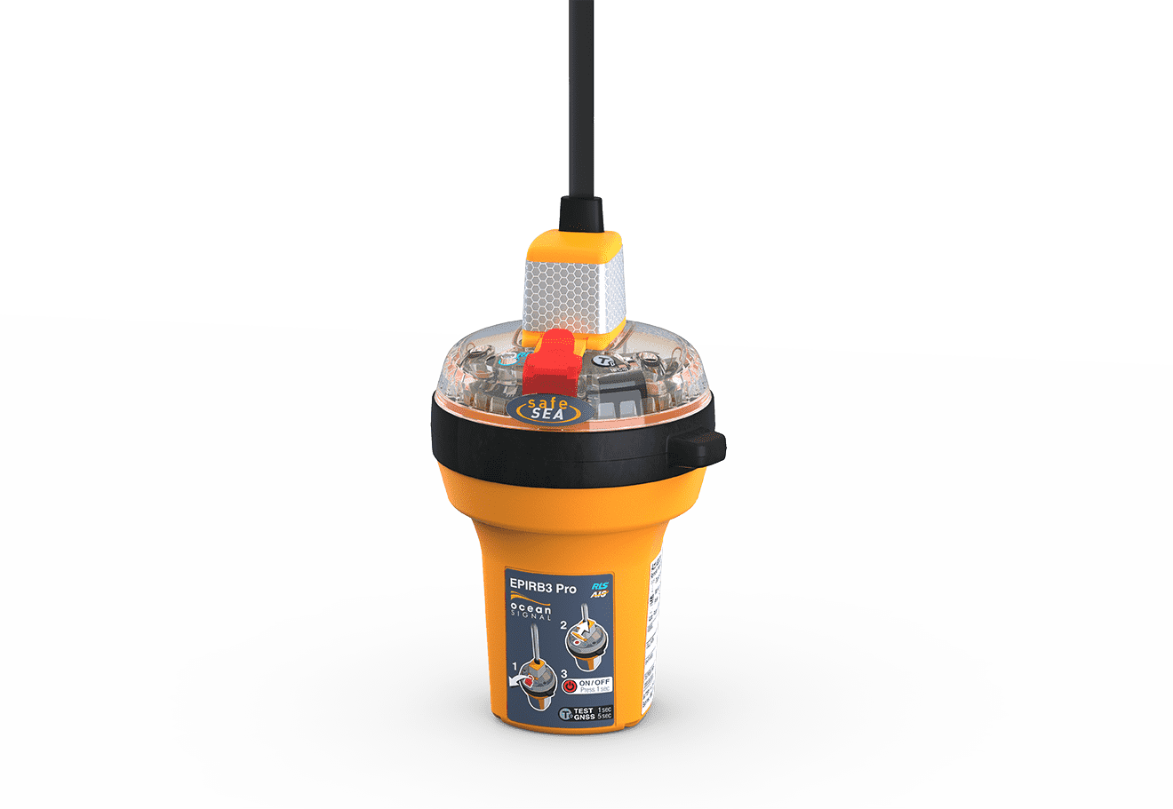 3958-300 OCEAN SIGNAL rescueME EPIRB 3 PRO / AIS, RLS, NFC OCEAN SIGNAL rescueMe EPIRB 3 Pro FloatFree / AIS, RLS, NFC