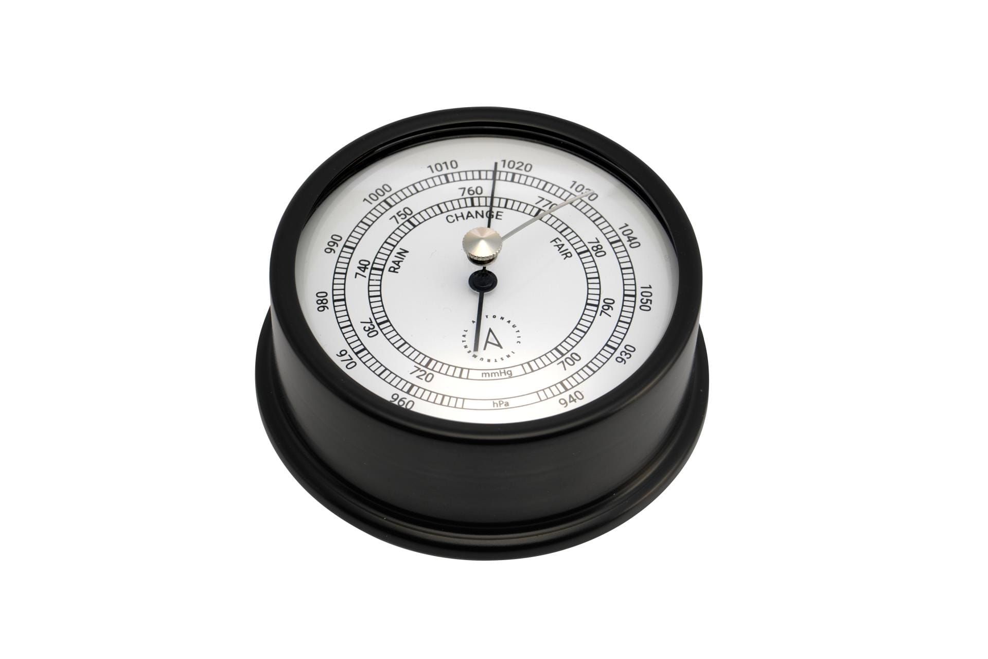 3643-022 AUTONAUTIC Atlantic 95 Barometer Aluminium schwarz