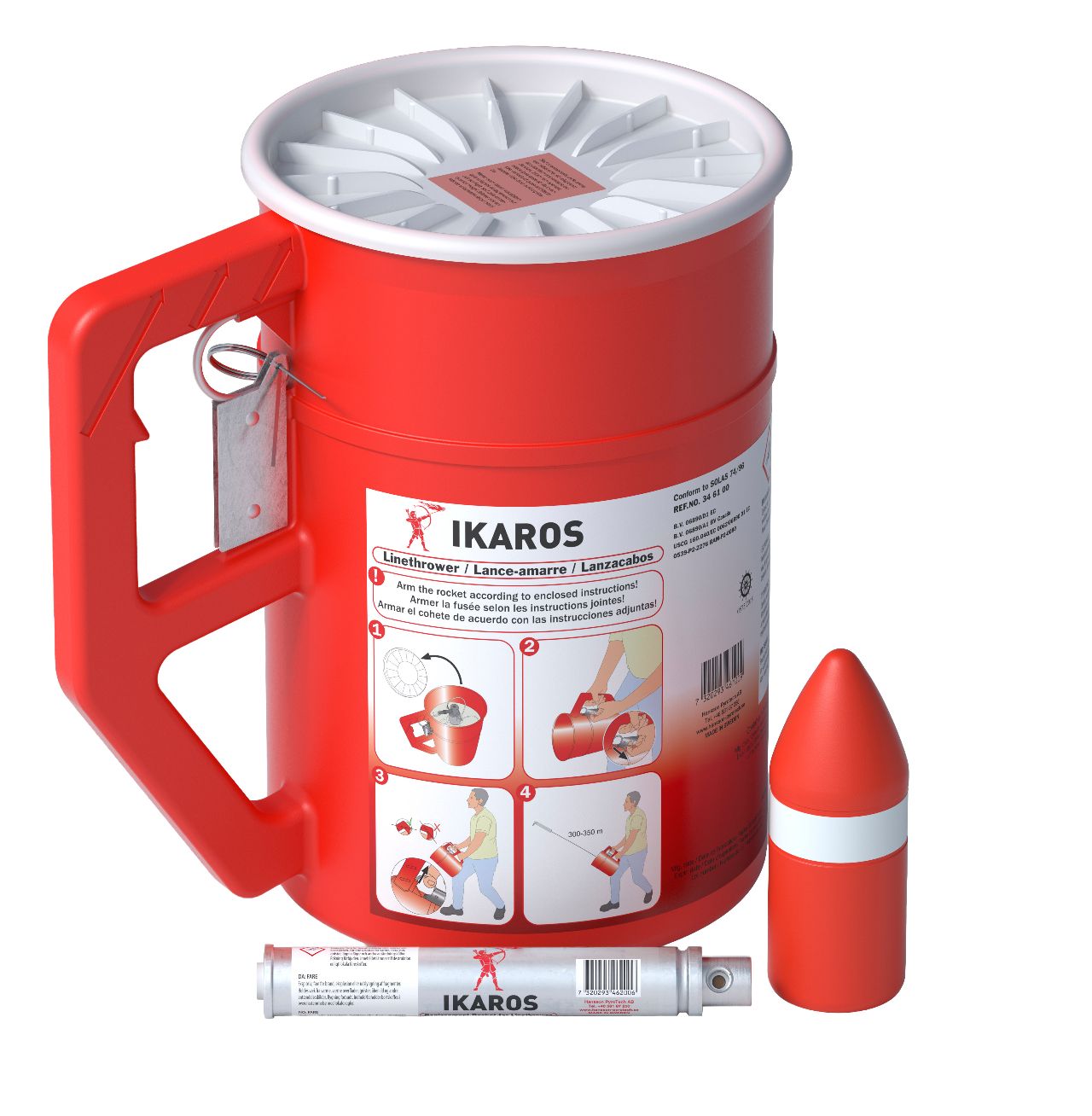 3000-012  IKAROS-Leinenwurfgerät
