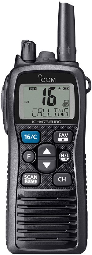 3937-073 ICOM IC-M73 EURO UKW-Handfunkgerät Handheld VHF radio ICOM IC-M73 EURO