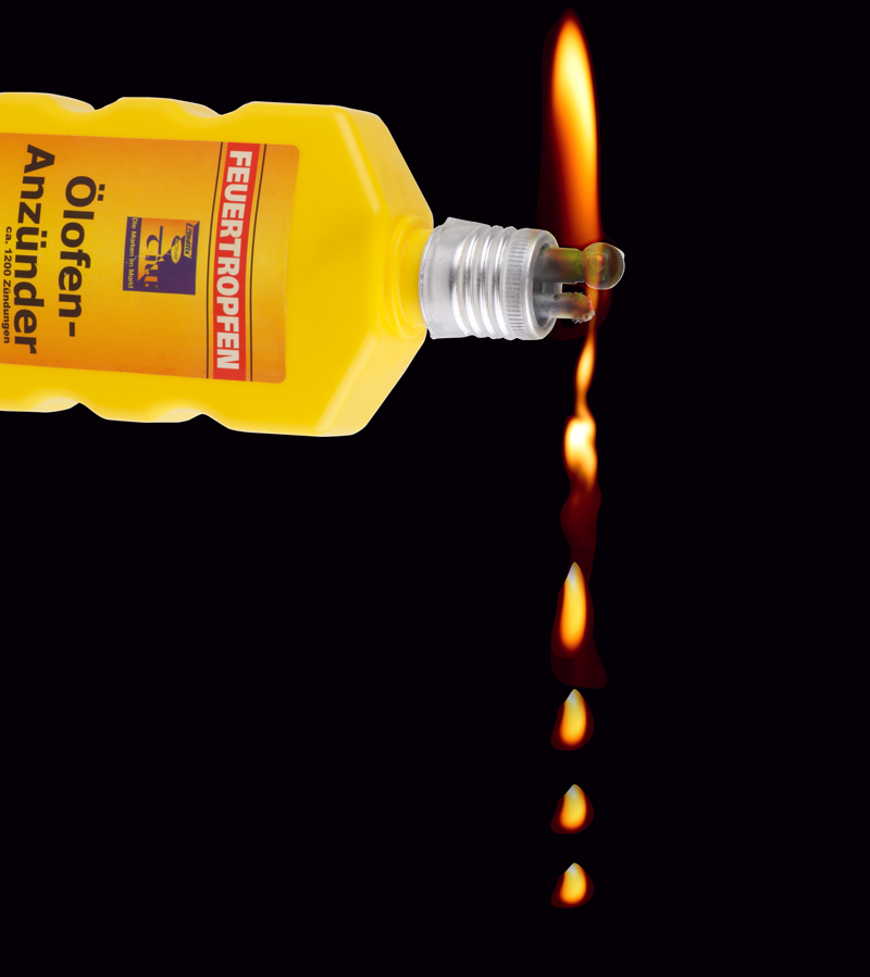 Oil heater starter FEUERTROPFEN Oil heater starter FEUERTROPFEN