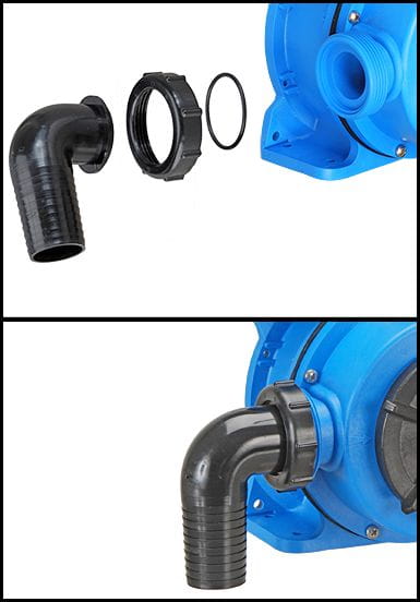 1768-038 Membranpumpe PLASTIMO 11722 ohne Anschlusstüllen Membranpumpe PLASTIMO ohne Anschlusstüllen