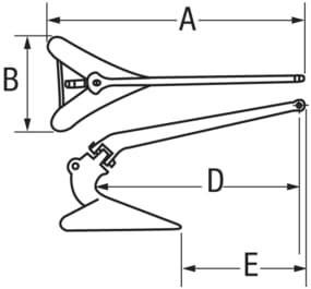 1834*01 Pflugscharanker
