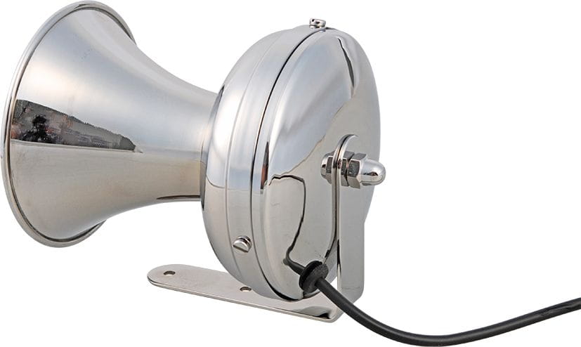 Elektrisches Horn Messing oder verchromt DAVEY 2010 Elektrisches Horn Messing oder verchromt DAVEY 2010