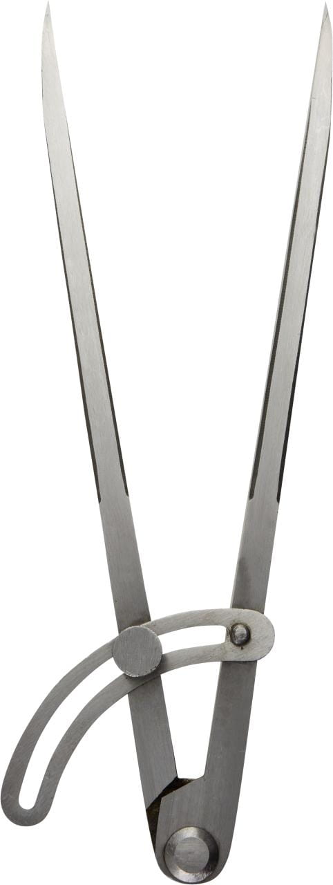 2161*02 großer Stechzirkel, mit Stellbogen
