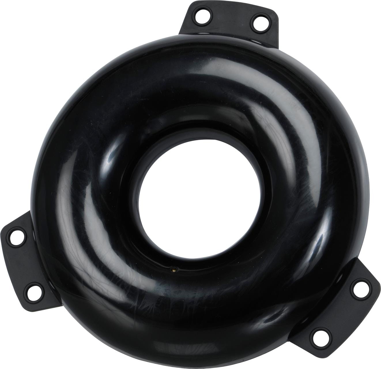 1169-002 Ringfender aus PVC Schwarz