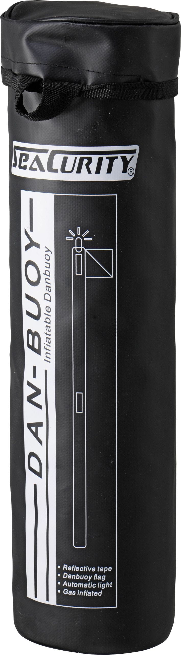 SEACURITY Markierungsboje / Dan buoy ISAF aufblasbar