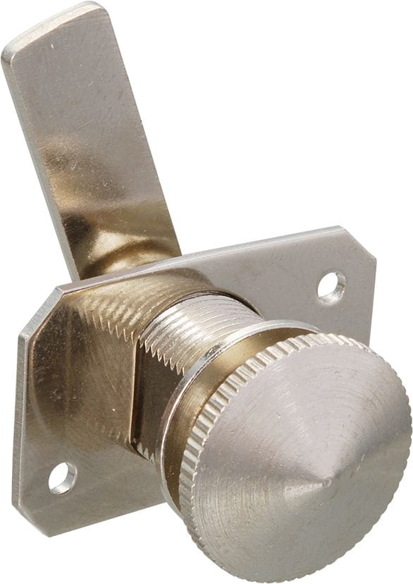 4446*01 Einbau - Verriegelung aus vernickeltem Messing