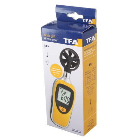 3769-008 TFA Handwindmesser WIND BEE mit Thermometer