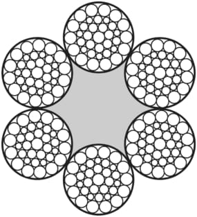 1604*01 Universal-Drahtseil 6x36