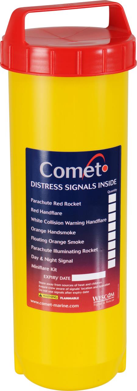 Seenotsignalmittel-Dose COMET leer Seenotsignalmittel-Dose COMET leer