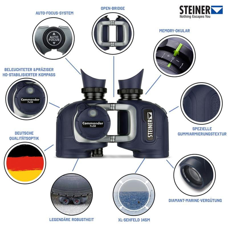 3700-315 STEINER COMMANDER 7x50C (NEU)