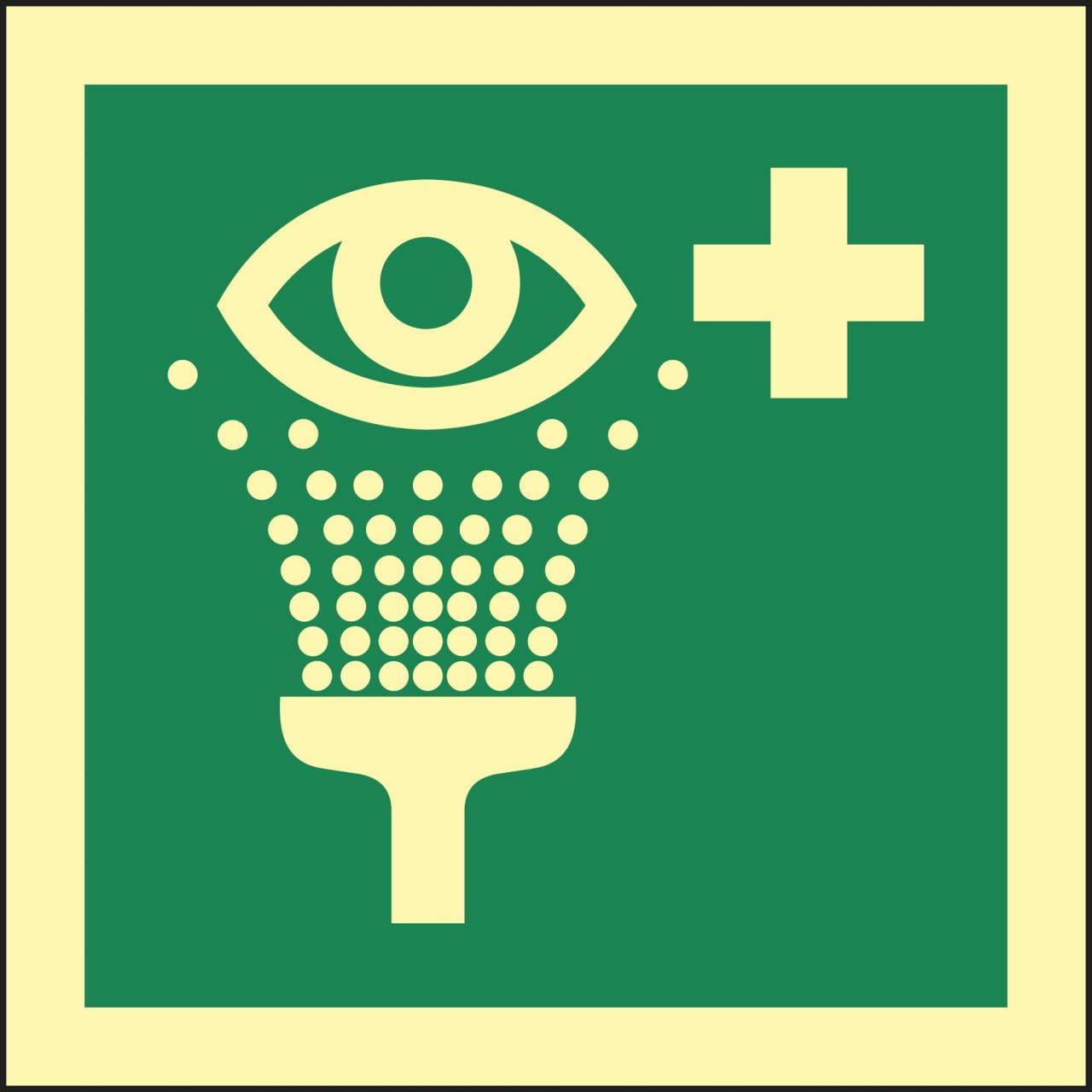 3276-049  Eye wash station - IMO Symbol Aufkleber