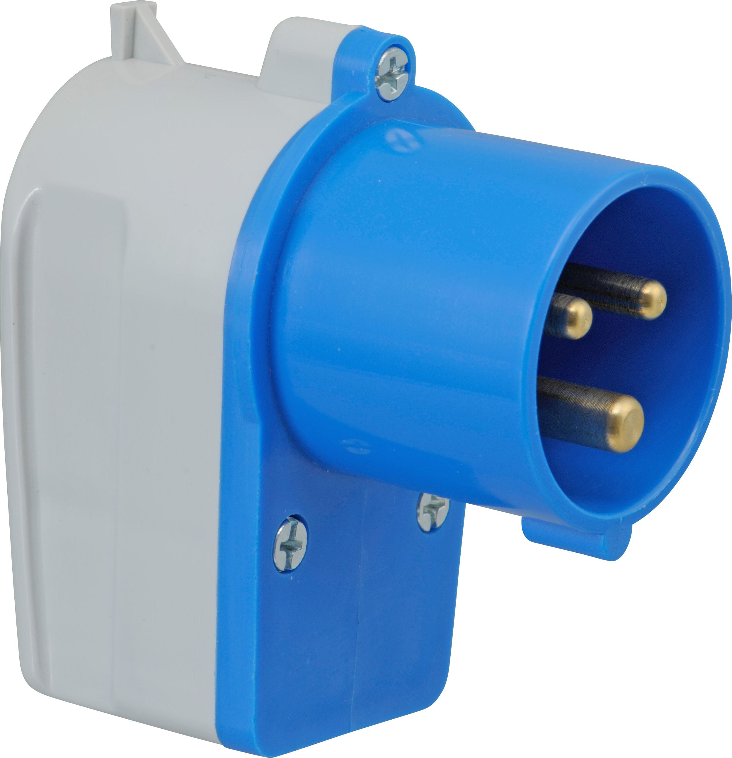 4671*14 CEE Winkelstecker 230 Volt CEE Plug 230 volt, angled