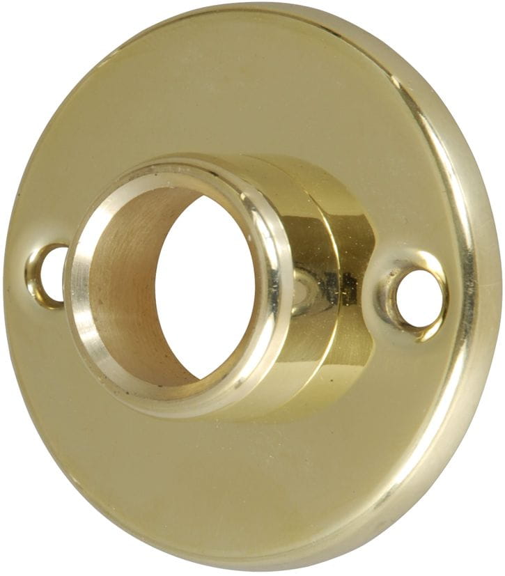 4073-021 Drückerrosette für Schiffsschlösser, Messing poliert