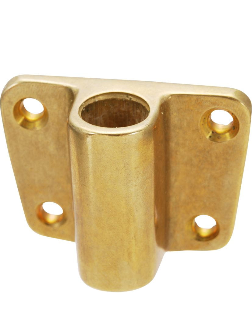 1019-101 FORESTI Rudergabeltülle zum Anschrauben Messing poliert 12 mm FORESTI Rudergabeltülle zum Anschrauben 12 mm