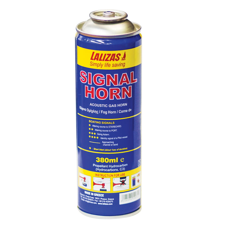 3403-103 LALIZAS 380ml Pressluftflasche für Signalhorn