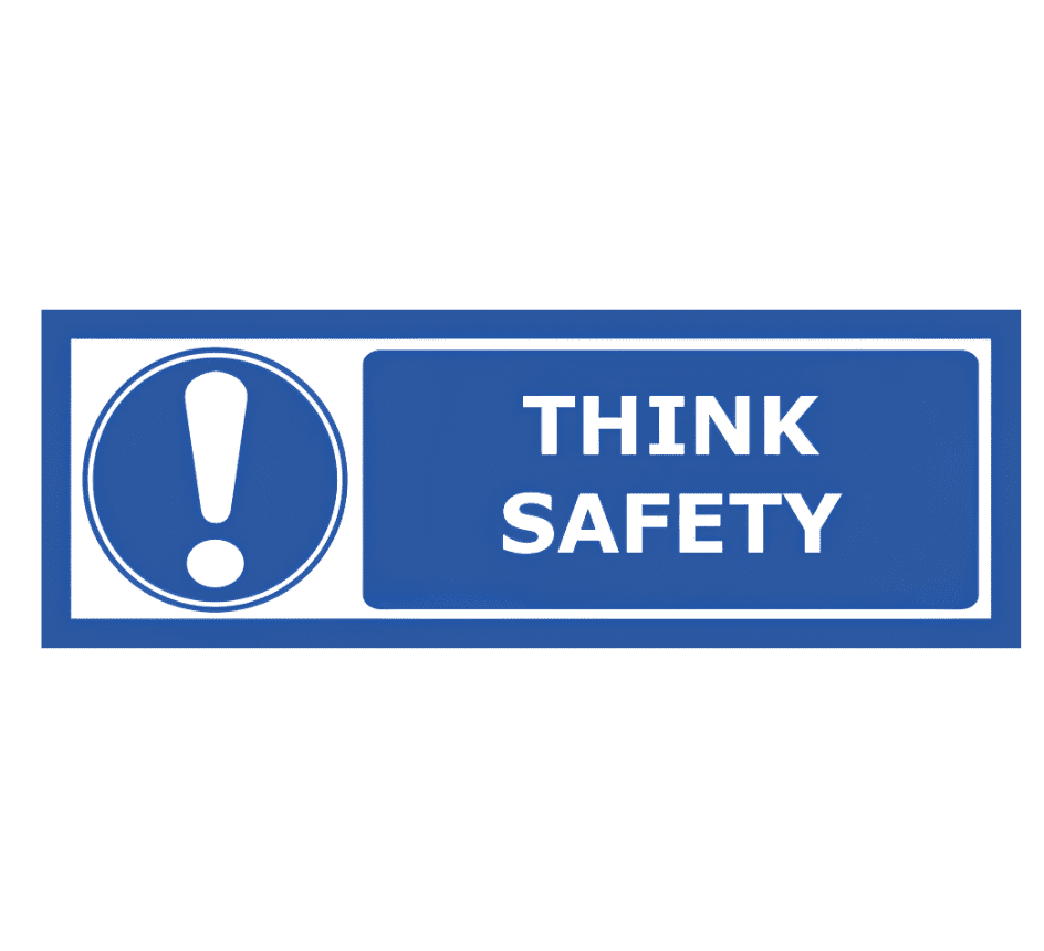 3276-510 Think safety IMO-Aufkleber