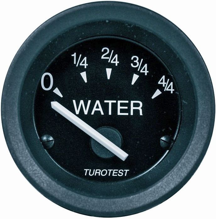 Tankanzeige WATER für Tauchrohrgeber TUROTEST Tankanzeige WATER für Tauchrohrgeber TUROTEST