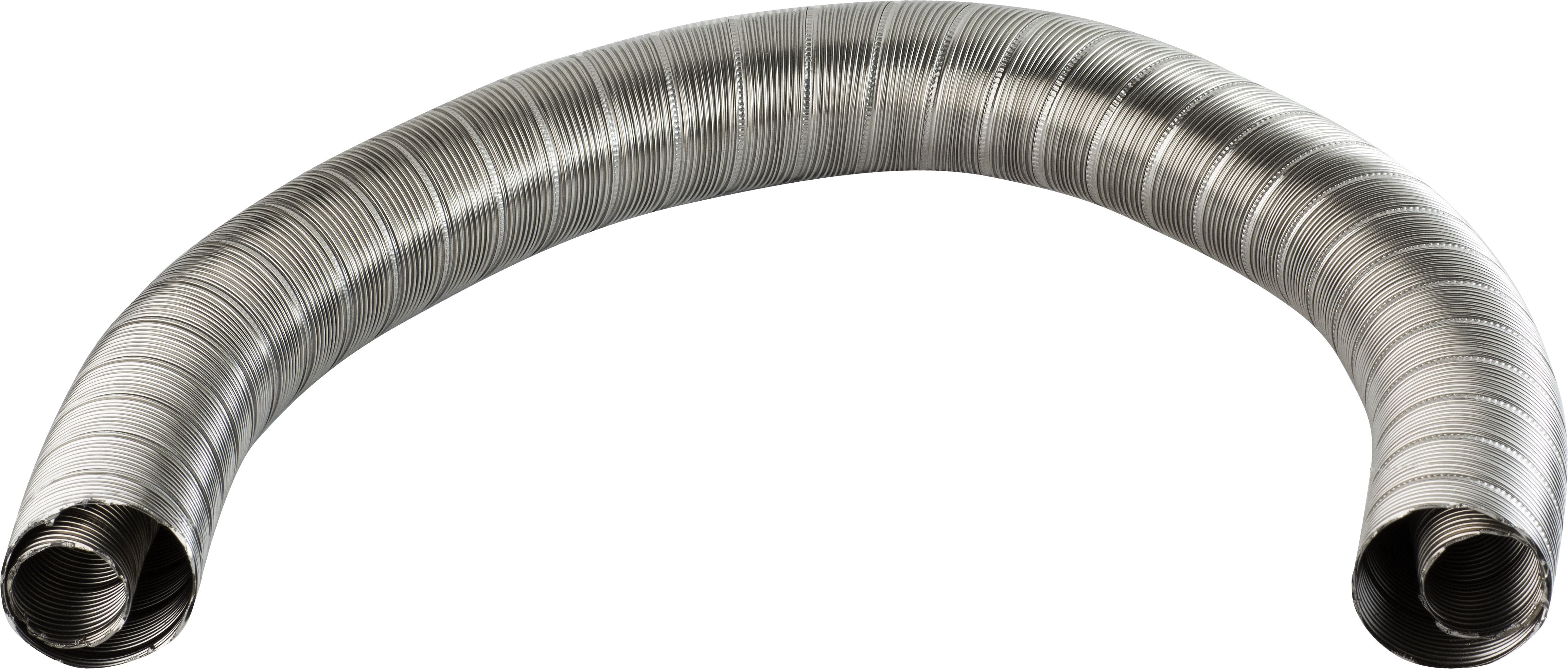 4723-148 A2-Abgas-Doppelschlauch D=28/45mm, per lfm WALLAS 2448