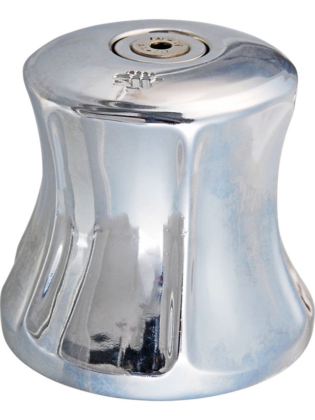 1283-570 Knarrpoller WILMEX klein Bronze verchromt (snubbing winch chrome)