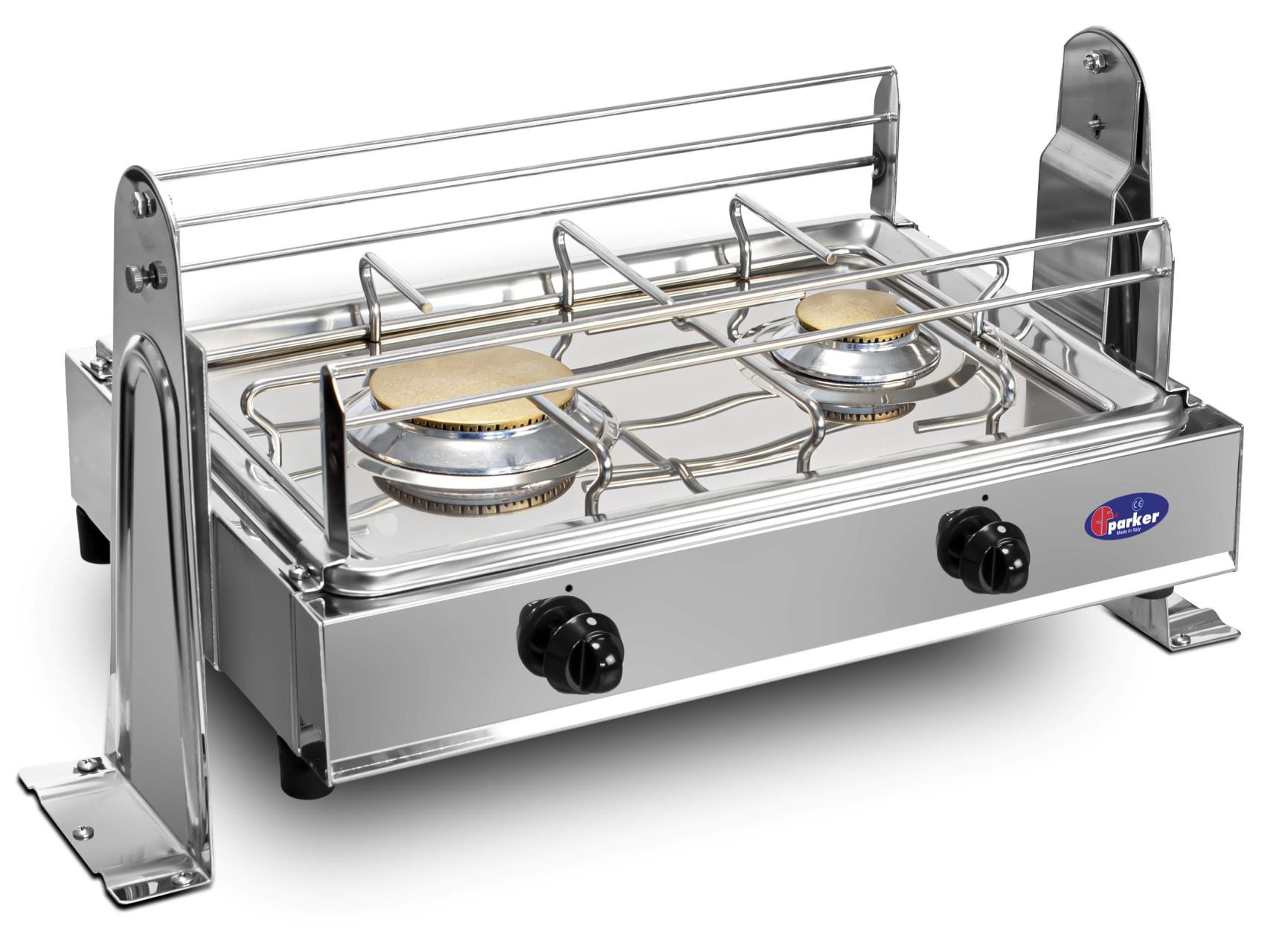 4715-012 PARKER Gaskocher 2-flammig Gas cooker FORNELLO by PARKER 2 burners