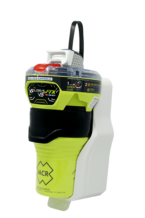3955-531 ACR GLOBALFIX V5 AIS EPIRB mit Wandhalterung / RLS ACR GLOBALFIX V5 AIS EPIRB mit Wandhalterung / AIS, RLS, NFC