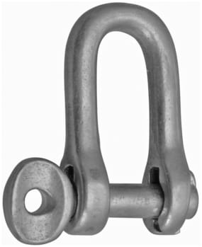 Schlüssel-Schäkel Messing Schlüssel-Schäkel Messing