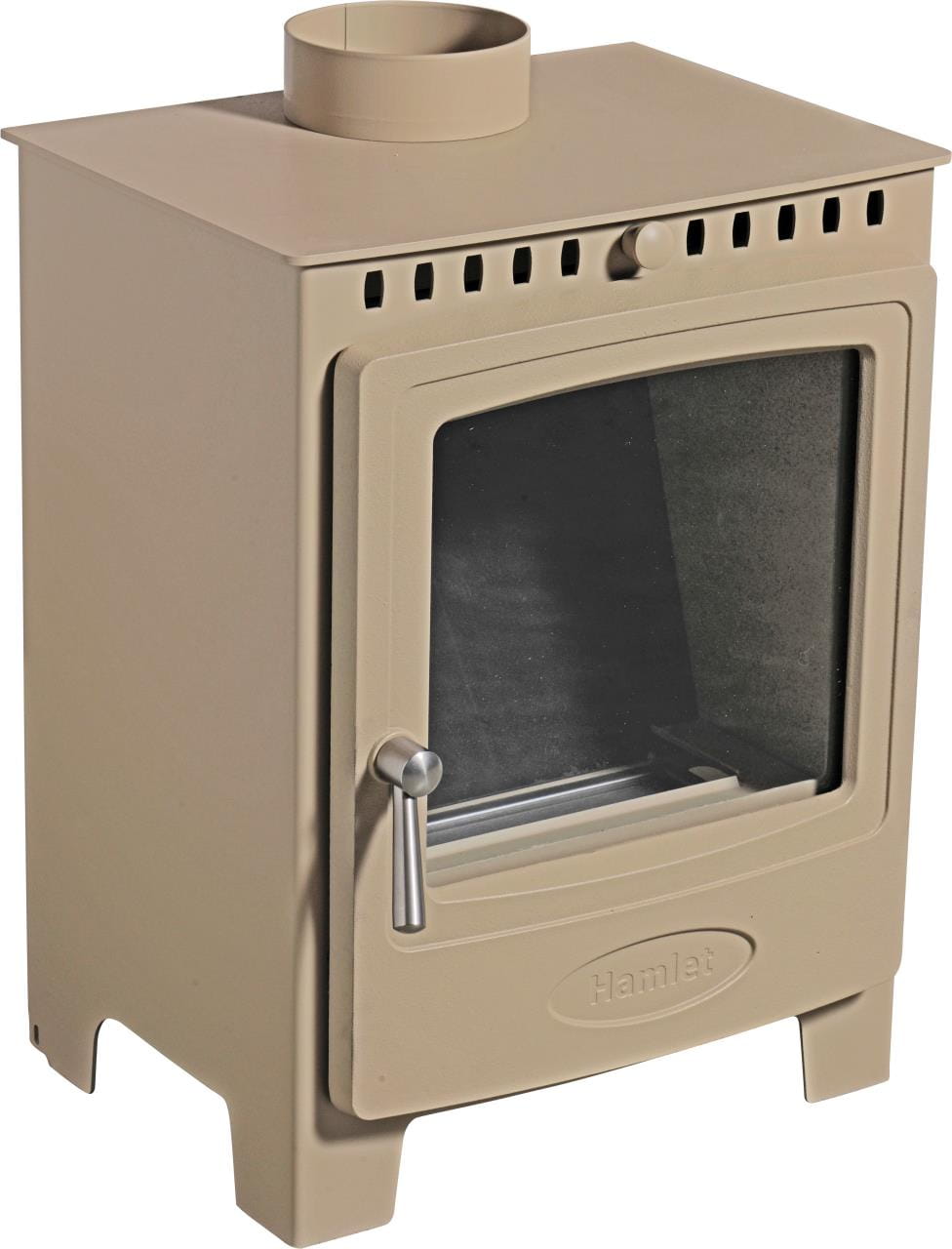 ARADA Bioethanol-Ofen HAMLET SOLUTION 5 - Farbe CLAY - mit optionalem Flansch