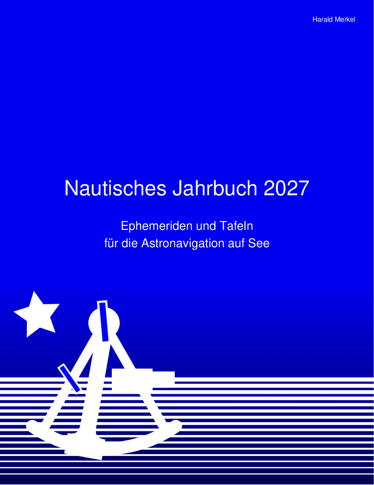 9056-010 NAUTISCHES JAHRBUCH 2027 / Harald Merkel