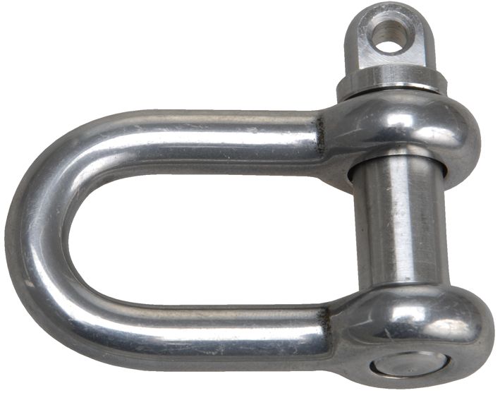 Schäkel hochfester Edelstahl geschmiedet gerade Schäkel hochfester Edelstahl geschmiedet gerade