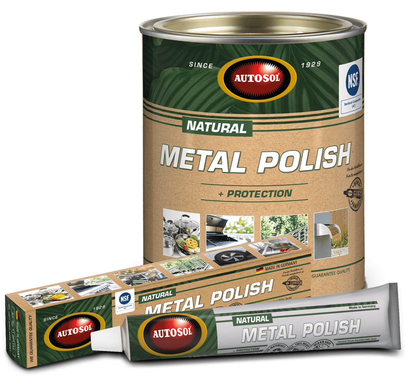 AUTOSOL NATURAL METAL POLISH Metallpolitur AUTOSOL NATURAL METAL POLISH Metallpolitur