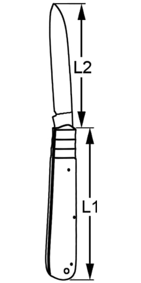 2143*03 Keramik-Messer D-SPLICER für Takelarbeiten