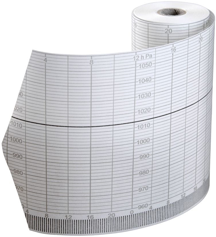 4620*01 Diagrammpapier für WEMPE Marine Barograph Diagrammpapier für WEMPE Marine Barograph