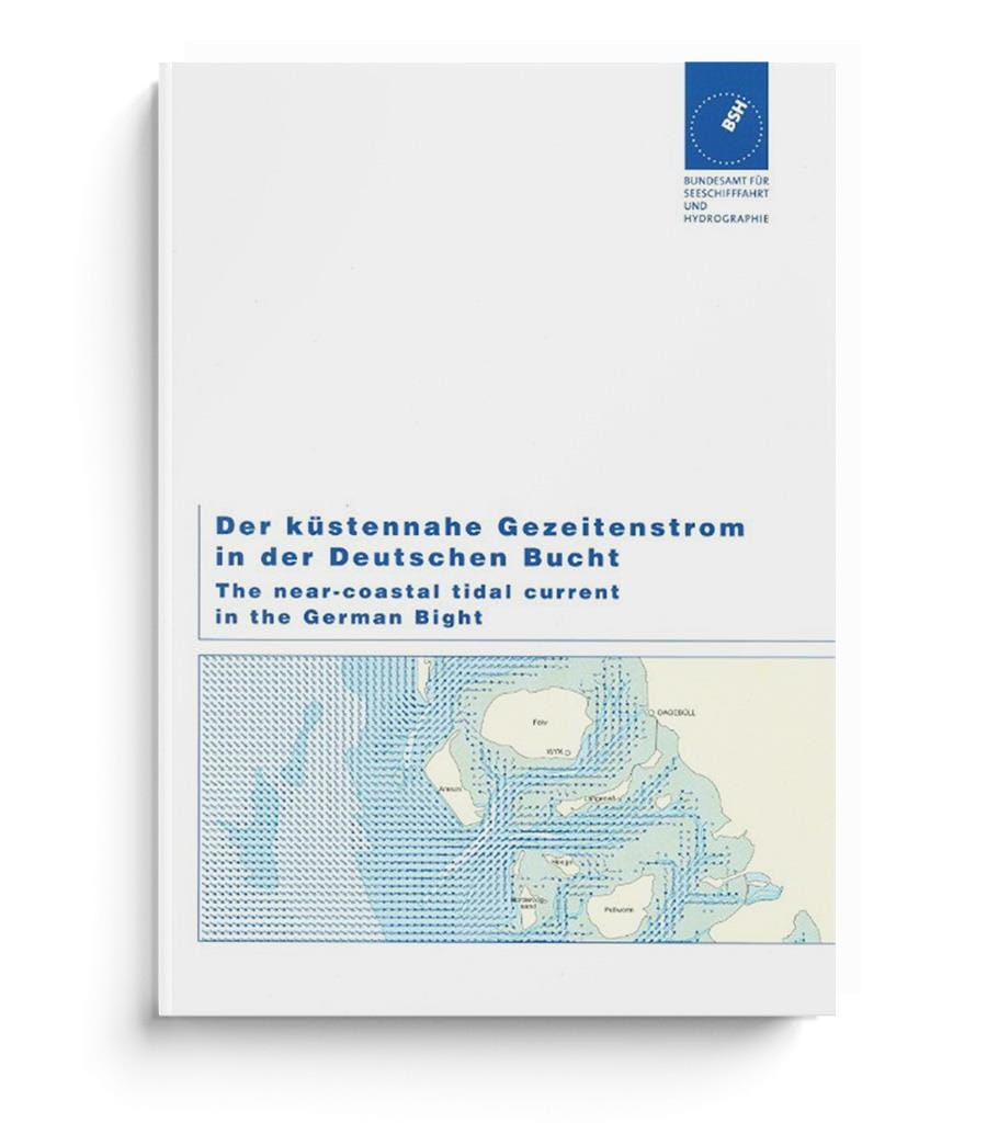Der küstennahe Gezeitenstrom in der Deutschen Bucht BSH 2348