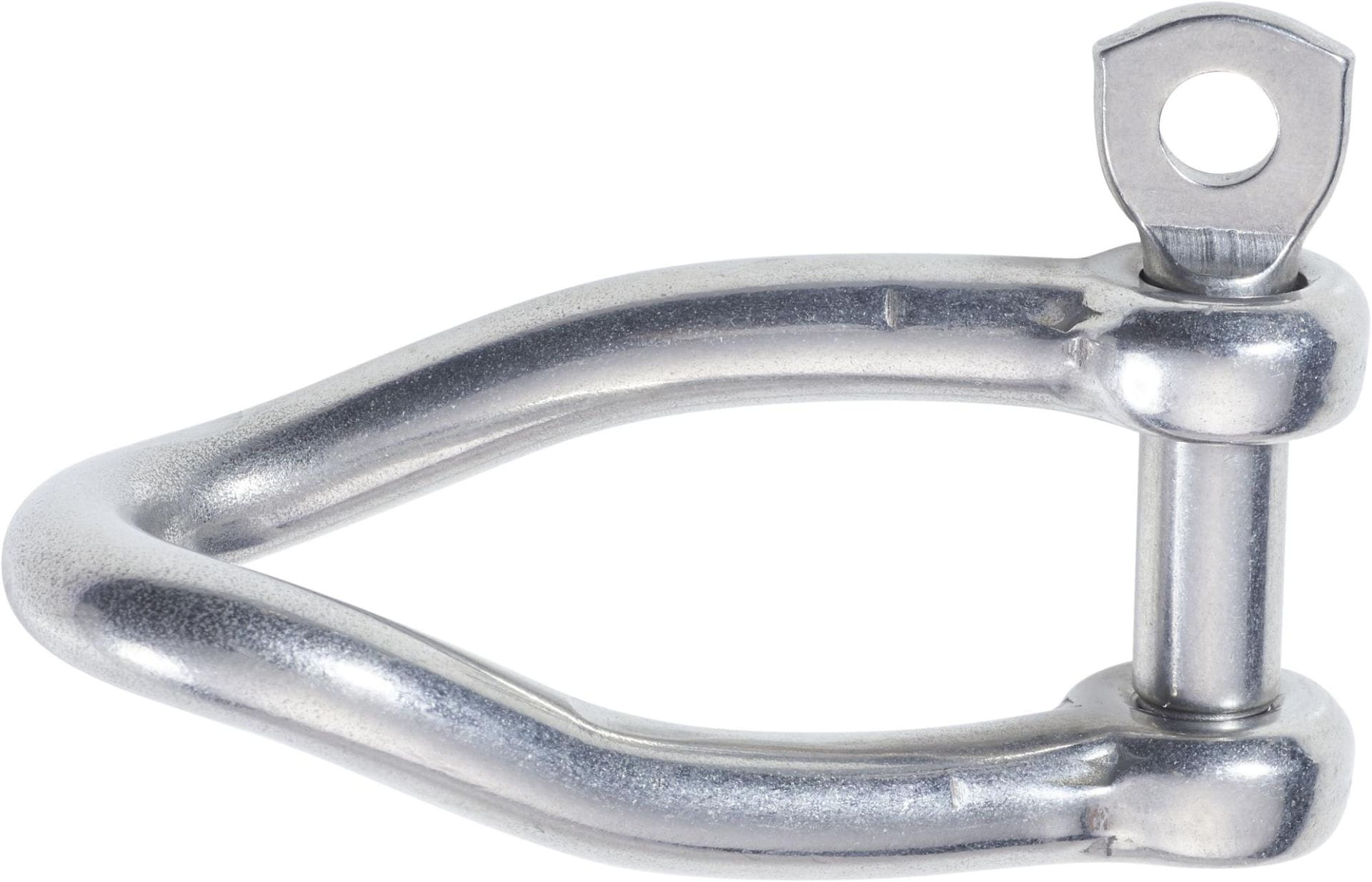 Stainless steel shackle forged twisted extra long | TOPLICHT